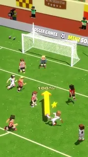 Mini Soccer Star геймплей матч - 5